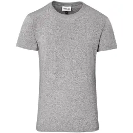 Mens Oregon Melange T-Shirt Grey Front